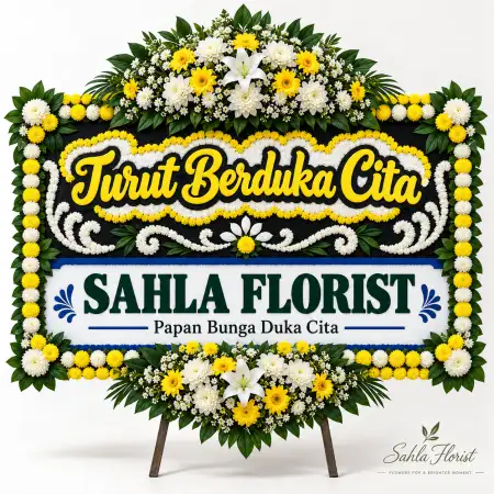 Papan Bunga Duka Pererenan